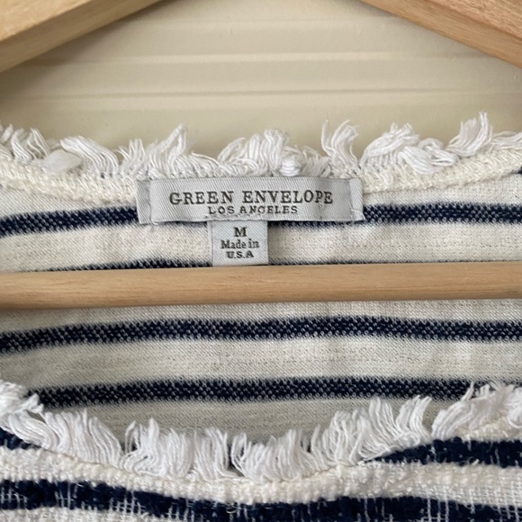 Green Envelope structured tee. Like new - Picture 2 of 3